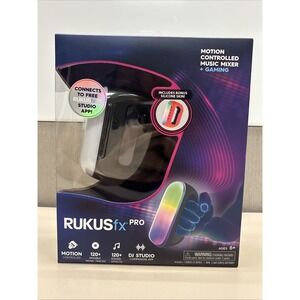 RUKUSfx Pro Motion Controlled Music Mixer 120+ Tracks BeatSnap Technology